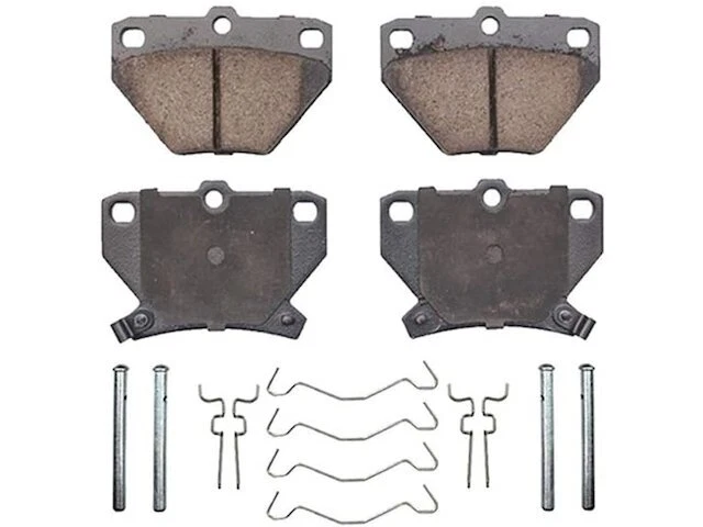 Juego de pastillas de freno traseras Detroit Axle 55QD92R para Toyota Matrix 2003-2007 Foto 1 de 1