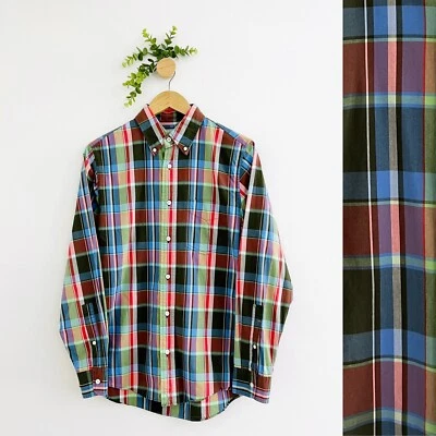 Jack Spade Warren Street NY Men’s Colorful Plaid Button Down Shirt Size Small - Image 1 of 4