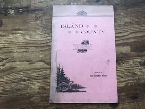 Vintage 1891 ISLAND COUNTY Garden Spot of State Washington Booklet  - Picture 1 of 4