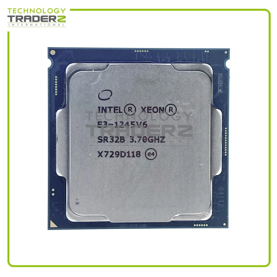 SR32B Intel Xeon E3-1245 v6 Quad-Core 3.70GHz 8MB 73W LGA1151 Processor - Image 1 of 1
