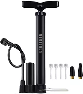 Manual Air Pump for Tire Floor for Car, Bicycle, Portable NEW - Picture 1 of 12