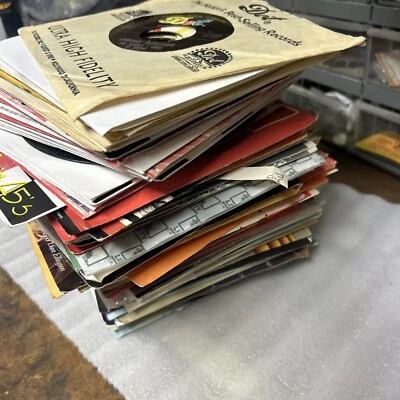 Nice Lot Of 100 45's Records Jukebox 7" RPM jukebox  pop country jazz - Image 1 of 2