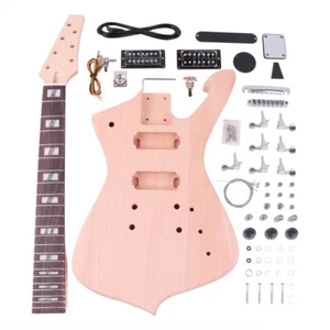 DIY Electric Guitar Kit Mahogany Body CR Hardware 7-String - Picture 1 of 6