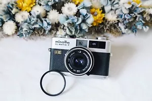 🎦【Getestet fast neuwertig】Minolta Hi-Matic F Point & Shoot analoge Kleinbildkamera aus Japan - Bild 1 von 11