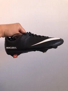 Nike Mercurial Vapor IX FG Blackout ACC Football Soccer Cleats Carbon US7.5 - Picture 1 of 17