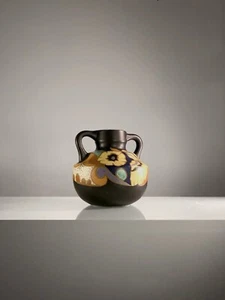 1930 ESKAF HUIZEN VASE CERAMIQUE ART-DECO NOUVEAU MODERNISTE WIENER WERKSTATTE - Picture 1 of 6