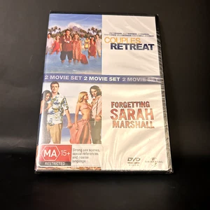 2 Movie Set (DVD) Couples Retreat & Forgetting Sarah Marshall R2+4 Sealed New - Picture 1 of 2