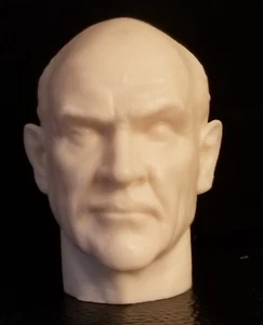 TESTA ACTION FIGURE SEAN CONNERY SCALA 1/6 PERSONALIZZATA VECCHIA #2 - Foto 1 di 6