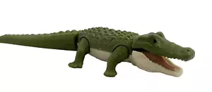Disney Alligatore Statuetta Giocattolo Coccodrillo Safari Plastica Dura Da Collezione - Foto 1 di 8