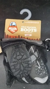 Arcadia Trail Cold Weather Dog Boots Large Booties Storage Bag and Carabiner NEW - Picture 1 of 3