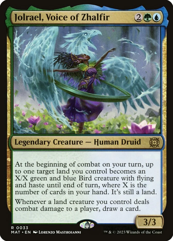 Jolrael, Voice of Zhalfir Foil (033) March of the Machine: The Aftermath MAT MTG - Image 1 of 1