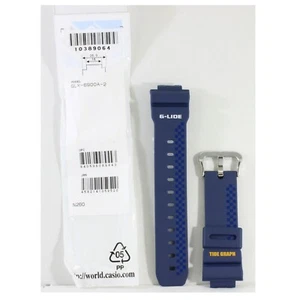 Casio G-Shock Matte Blue Genuine Replacement Strap 10389064 to suit GLX-6900A-2 - Picture 1 of 1
