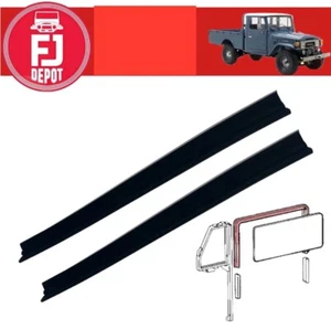 FRONT DOOR GLASS LOWER SEAL TOYOTA LAND CRUISER FJ40 FJ43 FJ45  1 PAIR - Bild 1 von 1