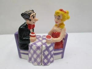 Blondie & Dagwood Porzellan Salz & Pfefferstreuer Set KFS Hearst RAR - Bild 1 von 7