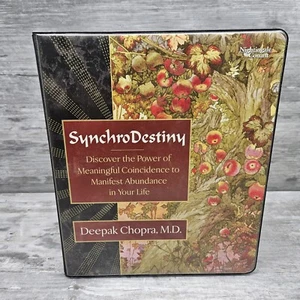 Deepak Chopra Synchrodestiny 8 Cassette Set Audiobook - Picture 1 of 6