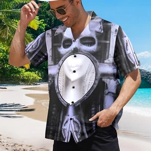 Hawaiian Button Shirt. ELP brain salad surgery - Picture 1 of 5