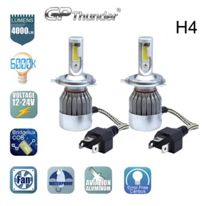 GP Thunder H4 HB2 9003 GP Thunder LED Headlight Kit Hi/Lo Power 2-Bulbs 6000K - Picture 1 of 11