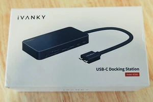 iVANKY USB-C Docking Station MacBook Pro (M1+) Mint (VCD03) with Power Supply - Picture 1 of 4