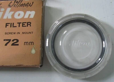 Nikon L37c 72mm UV Haze Lens Coated Filter W/ Nikon Case, Box - Image 1 of 3