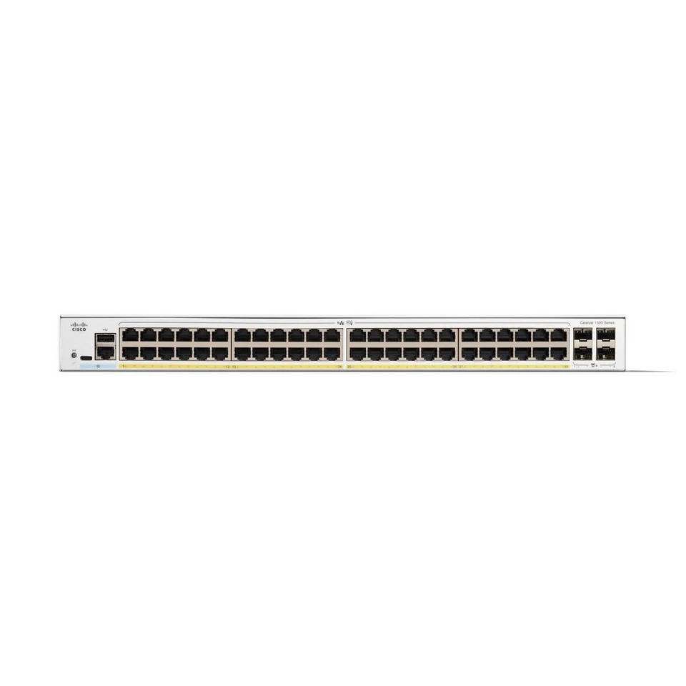 C1300-48FP-4X Cisco Catalyst 1300 48-port GE Full Switch 48-Port D