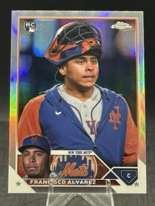 2023 Topps Chrome Update Image Variation #USC103 Francisco Alvarez SP Rookie RC - Picture 1 of 2