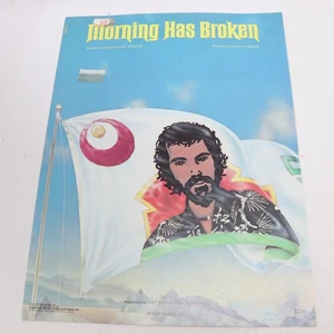 Cat Stevens Morning Has Broken Piano Voice Sheet Music 1971 Freshwater - Picture 1 of 4