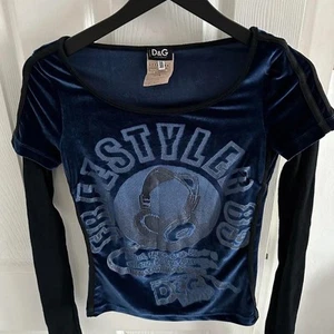 Dolce & Gabbana Freestyler 83 Women's Vintage Top - Size 10 - 26/40 - Picture 1 of 4