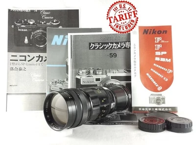 Very Rare [MINT Adapter] Nippon Kogaku Nikon Nikkor-Q 25cm 250mm f/4 Lens JAPAN - Image 1 of 4