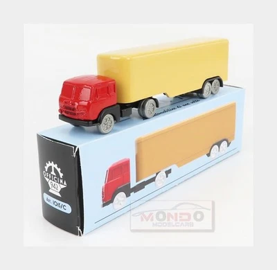 1:76 OFFICINA-942 Fiat 682 T2 Truck Semirimorchio Furgonato 1955 ART1015C - Immagine 1 di 2