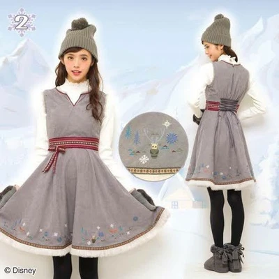 Vestido Secret Honey Frozen Kristoff Disney Colaboración Productos Talla Gratis NUEVO Foto 1 de 4