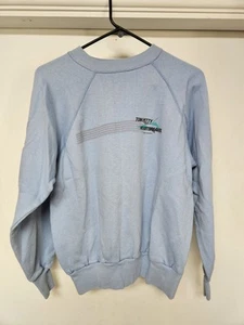 1983 LONG AFTER DARK POWDER BLUE Tom Petty & The Heartbreakers Sweatshirt-WOW!!! - Picture 1 of 8