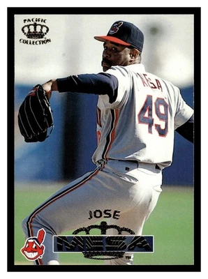 José Mesa #297 1996 Pacific Crown Collection Cleveland Indians Foto 1 de 2