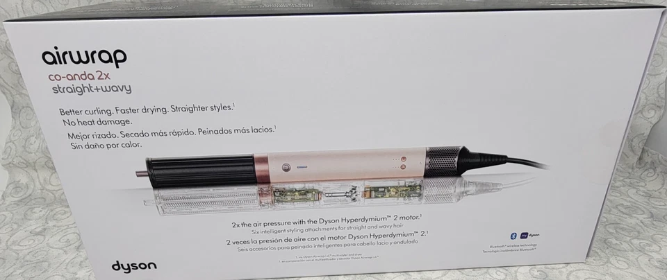 Dyson Airwrap Co-anda2x Multi-Styler and Dryer for Straight to Wavy Hair -