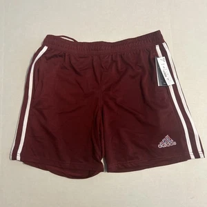 Adidas Herren Sport Shorts Größe L - Burgund Neu Mit Etikett - Bild 1 von 7