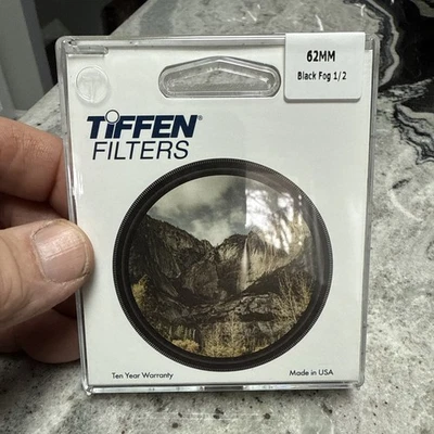 New Tiffen 62mm Black Fog 2 1/2 Filter Go Bye Pictures - Image 1 of 4