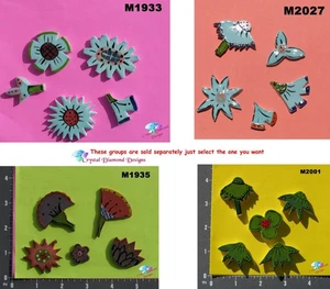 Mezcla de flores - AZULEJOS DE MOSAICO DE CERÁMICA HECHOS A MANO (elige tu grupo) #15 - Imagen 1 de 5