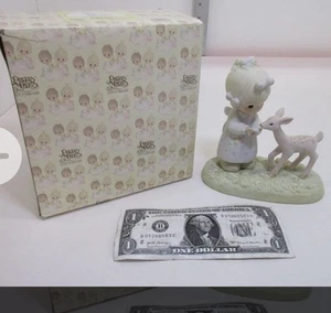 Vintage Precious Moments "To My Deer Friend" 1986 Figurine #100048 - Picture 1 of 4