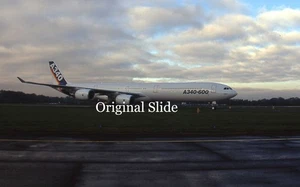 Aircraft Slide - A.340-600 Demonstrator F-WWCC @ 14.11.2001 (TWO SLIDES) (B101) - Picture 1 of 2