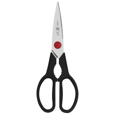 Zwillings 8 Inch Kitchen Shears High Quality Ergonomic Scissors Red