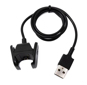 SYSTEM-S USB 2.0 Cable 53 CM Charging for Fitbit Charge 4 Smartwach IN Black - Zdjęcie 1 z 4