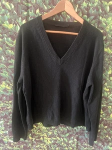 Jenni Kayne Womens Cashmere V-neck Oversized Cardigan Sweater  Size XXL - Picture 1 of 8