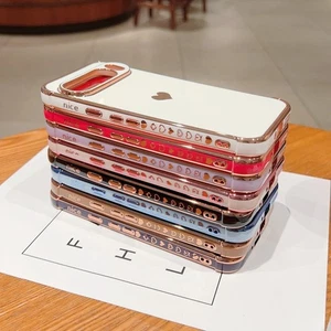 Love Heart Case For Google Pixel 10 9 Pro XL 8 Pro 9A 8A Plating Silicone Cover - Picture 1 of 20