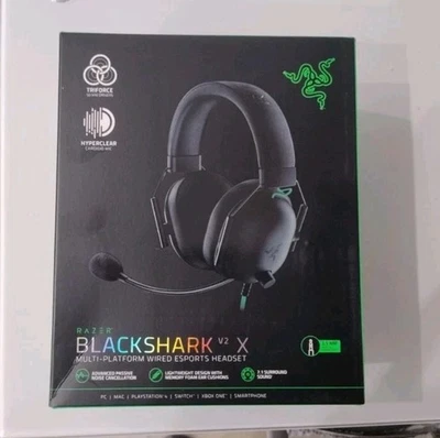 Razer BlackShark V2 X Cuffie da gioco Cable 7.1 Multipiattaforma  - Immagine 1 di 4