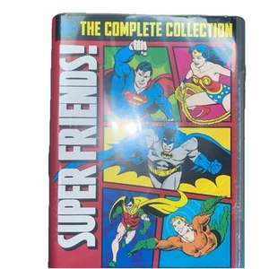 SUPER FRIENDS New Sealed 2024 ANIMATED COMPLETE Collection DVD BOXSET - Picture 1 of 1