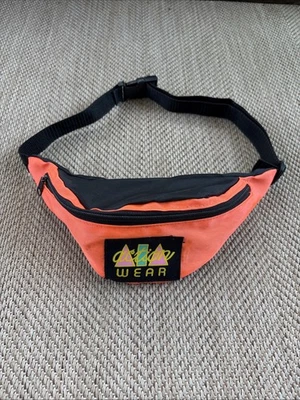 Vintage 80s 90s Action Wear Fanny Pack Hippie Boho Gear Outdoors Hike  Beach - Image 1 of 4