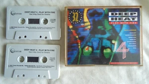 Deep Heat 4 Play With Fire Double Music Audio Cassette Tape Album - Picture 1 of 2