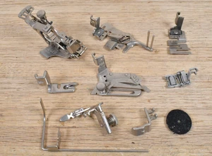 7x Vtg Singer Brand Sewing Machine Attachments Simanco OEM Parts - Picture 1 of 9