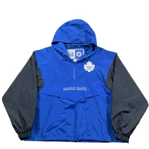 Vintage 90s Toronto Maple Leafs NHL Hockey Jacket Size Large - Bild 1 von 7