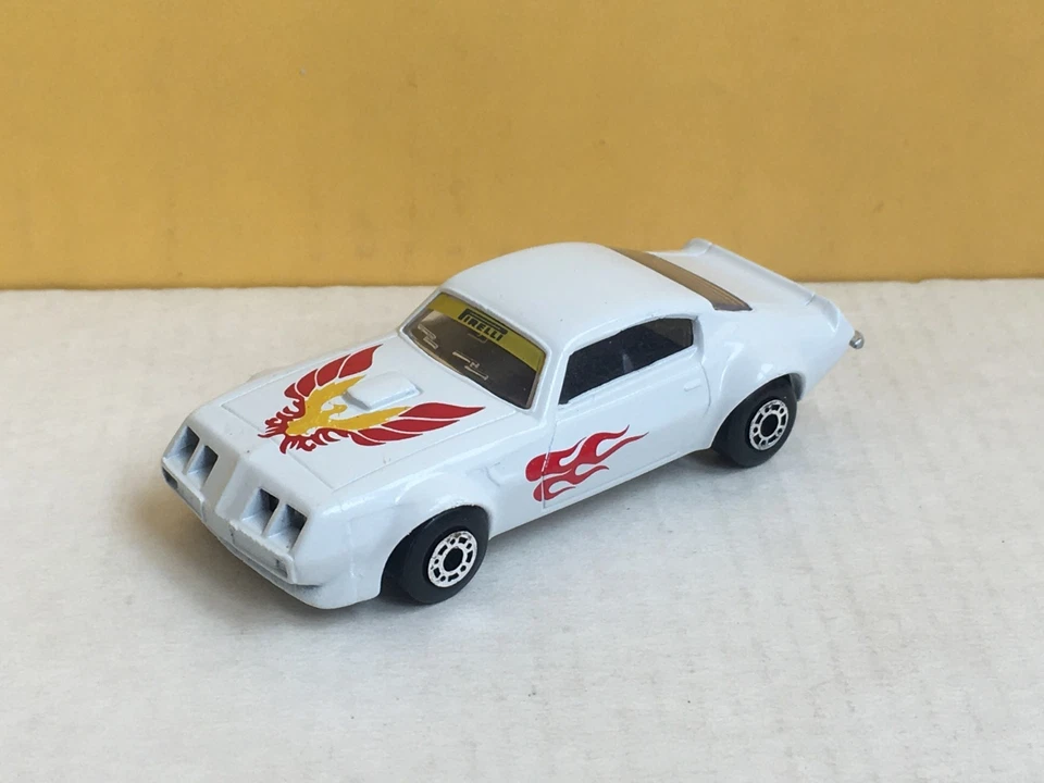 Matchbox Universal Associated Co. Pontiac Firebird  White Bulgarian base - Image 1 of 4