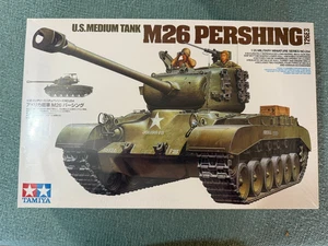 Tamiya M26 Pershing T26E3 US Medium Tank 1/35 Plastic Model Kit 35254 New-4273 - Picture 1 of 3